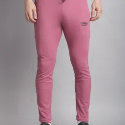 VIMAL JONNEY Men Rapid Dry Mid Rise Track Pants-image-23