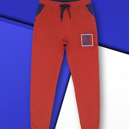 3PIN Boys Anti-Odour Typography Printed Cotton Mid-Rise Track Pants-image-84