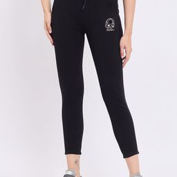 Duke Women Slim Fit Cotton Joggers-image-105