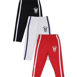 Bodycare Kids Boys Pack of 3 Printed Track Pants-17
