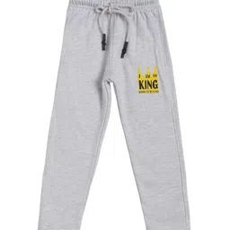 DYCA Boys Grey Solid Cotton Regular Fit Track Pants-image-17