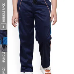 IndiWeaves Boys Pack Of 3 Mid-Rise Track Pants-image-51