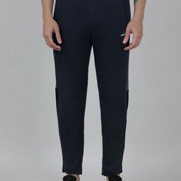 Crocodile Men Cotton Mid Rise Slim Fit Track Pants-image-84