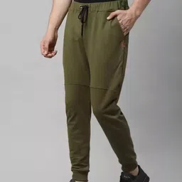 Rigo Men Olive Solid Track Pants-picture-30