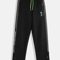 Monte Carlo Boys Black Solid Track Pants-picture-45