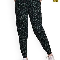 BAESD Girls Pack of 2 Printed Pure Cotton Joggers-picture-27