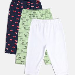 MINI KLUB Infants Boys Pack of 3 Printed Pure Cotton Track Pants-image-43
