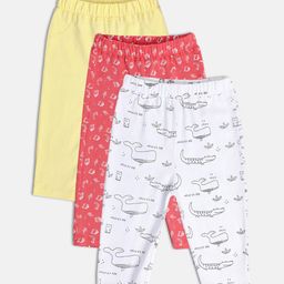 MINI KLUB Boys Pack of 3 Printed Pure Cotton Track Pants-image-57