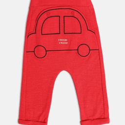 MINI KLUB Infant Boys Graphic Printed Pure Cotton Joggers-image-95