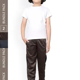 IndiWeaves Boys Pack Of 2 Mid-Rise Track Pants-image-38