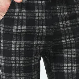 BAESD Men Pack Of 2 Checked Track Pants image 2