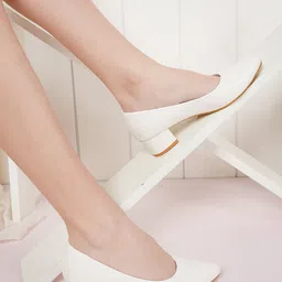 Mast & Harbour Party Block Pumps-19
