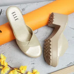 ELLE Women Open Toe Heel Sandals-image-2