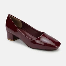 Marc Loire Square Toe Block Heel Pumps image 2