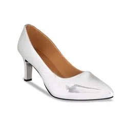 Try Me Pointed Toe Pumps Block Heels image 2