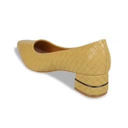 SHUZ TOUCH Textured Block Pumps image 2