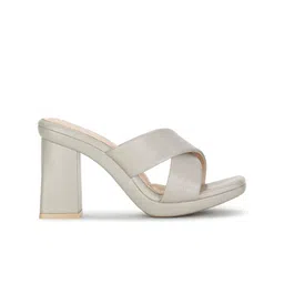 Bata Cross Strap Block Heels image 4