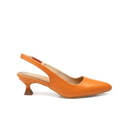 GNIST Pointed Toe Kitten Heeled Pumps image 4