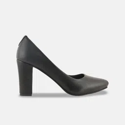 Mast & Harbour Black Pointed Toe Block heels image 5