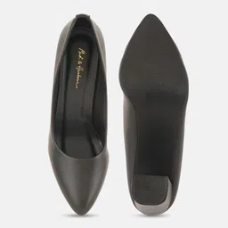 Mast & Harbour Black Pointed Toe Block heels image 2