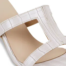 Metro Textured Block Round Toe Heels image 5