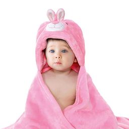 OyO Baby Pink Geometric Fleece Mild Winter Single Bed Blanket-image-82