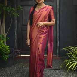 KALINI Silk Blend Kanjeevaram Saree-45