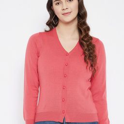 Zigo Women Pink Cardigan-image-82