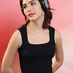 Tokyo Talkies Square Neck Tank Top-image-14