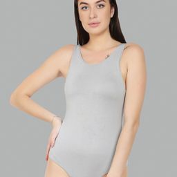 N-Gal Slim Fit Sleeveless Cotton Bodysuit-image-3