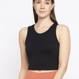 La Intimo Round Neck Sleeveless Non-Padded Camisole-image-97