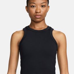 Nike One Fitted Women's Dri-FIT Cropped Tank Top-image-2