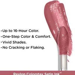Revlon Colorstay Satin Ink Liquid Lip Color with Vitamin E 5ml - Speak Up 009 image 2