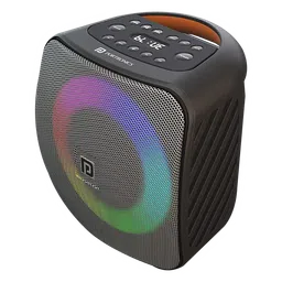 PORTRONICS Dash 40W Portable Bluetooth Speaker (Built-in FM Radio, Black/Grey)-28