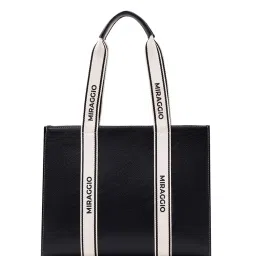 MIRAGGIO Blanche Tote Bag Black (L)-picture-38