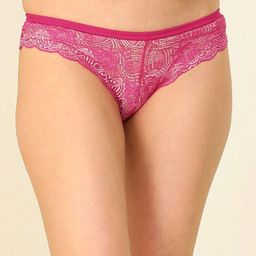AROUSY Women Low-Rise Self Design Lace Hipster Briefs-image-18