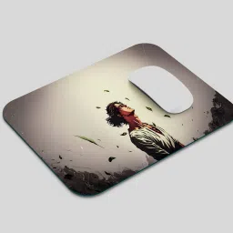 Authentic Eren Yeager Anime Mouse Pad,Smooth Mouse Control for Laptop & computer (9x7inch) Mousepad image 2