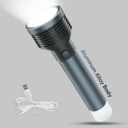 Dual Mode Full Led Emergency Rechargeable Long Range Up to 1 Km with Backlight 8 hrs Torch Emergency Light-11