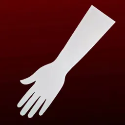 deepo Imported Acrylic Hand For Mehndi Practice-Pack of 1 (WHITE)-image-39