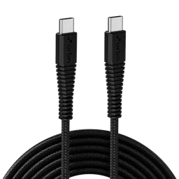 urbn Type C to Type C 4.95 Feet (1.5 M) Cable (Tangle-free Design, Black)-28