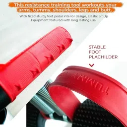 latinx RED DOUBLE SPRING Ab Exerciser image 5