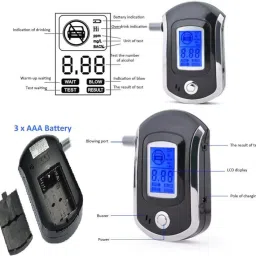fos Breath Analyser (Flat Surfaced Alcohol Sensor) Analytical Scale image 4