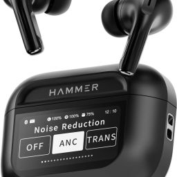 Screen TWS with 32db ANC + ENC Bluetooth Headset-image-86