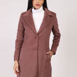 The Roadster Lifestyle Co Women Checked Notched Lapel Single Breasted Parka Coat-image-71