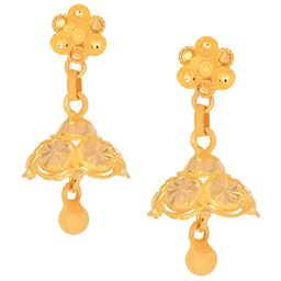 BHIMA Jewels 22K Hallmark 916 Purity Yellow Gold Jumka Drop-image-38