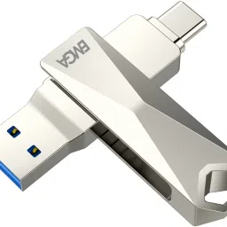 EMGA Delivering Innovation EMGA OTG 64G-UC 64 GB OTG Drive Compatible with Audio Player, Desktop Computer, Gaming Console, Laptop, Mobile, Netbook, Tablet, Television USB 3.2 Metal Case-15
