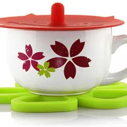 Silicone Drink Coasters Trivet Mats Hot Pads Heat Resistant Bowl Mats Plain Trivet-image-72