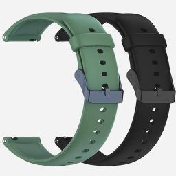 GRAF Smart Watch Combo Belt Strap with Black Buckle Universal Fit 22mm Watch 22 mm Silicone Watch Strap-image-65