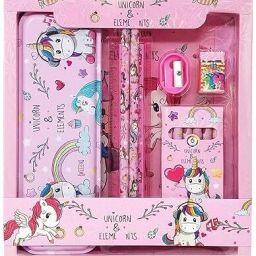 UNICORN GIFT SET BIRTHDAY GIFT Art Plastic Pencil Box-image-62