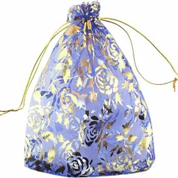 Women Blue Potli-9